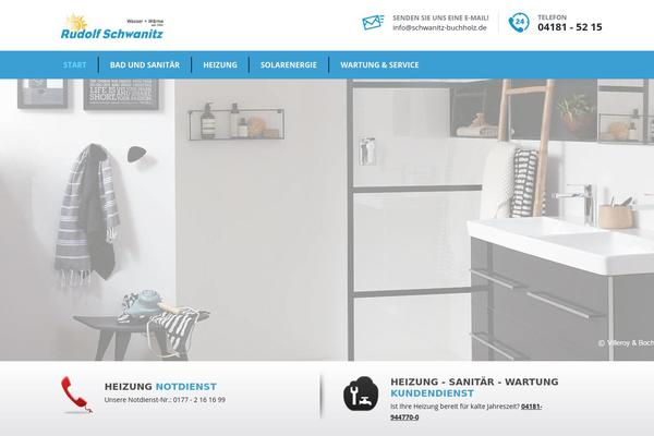 Plumbing theme site design template sample
