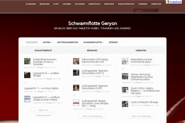 Site using Crazy Lazy plugin