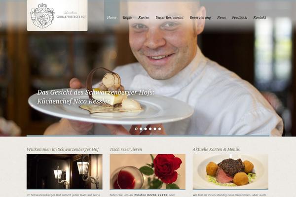 White Rock theme site design template sample