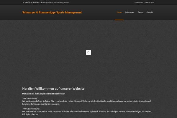Souffle theme site design template sample