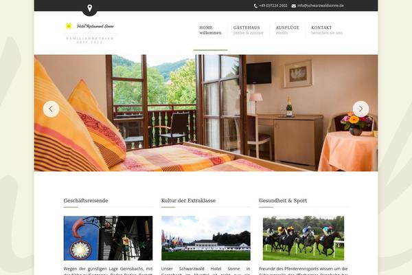 Soho Hotel theme site design template sample