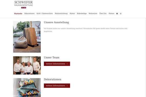 MF theme site design template sample