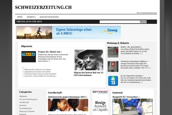 News Magazine Theme 640 theme site design template sample