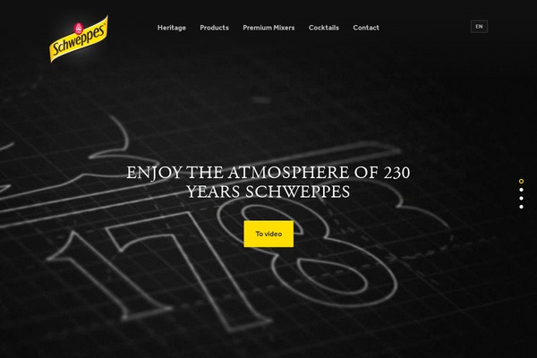 schweppes theme websites examples