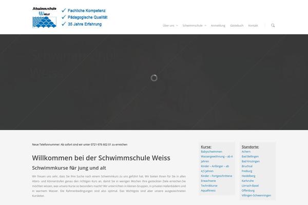 Salient theme site design template sample