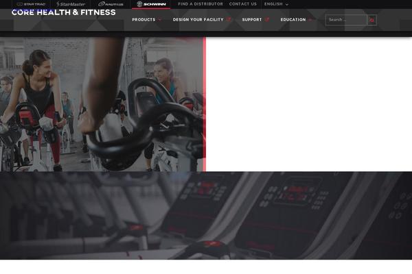 schwinnequipment.com site used Core-health