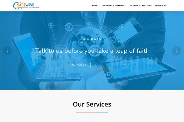 Site using Salient-social plugin
