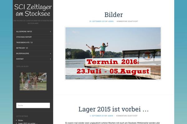 Site using Image Slider plugin