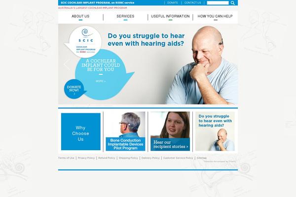 scic.org.au site used Scic