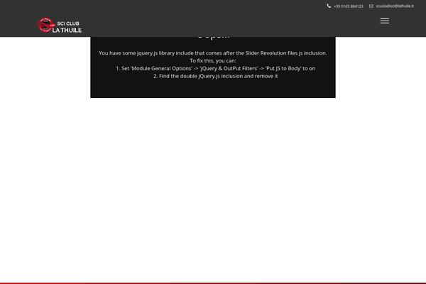 Brooklyn Child theme site design template sample