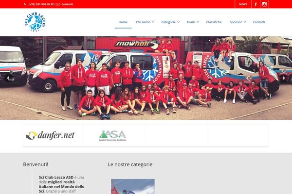 Envision theme site design template sample
