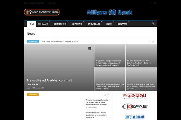 NewsMag theme site design template sample