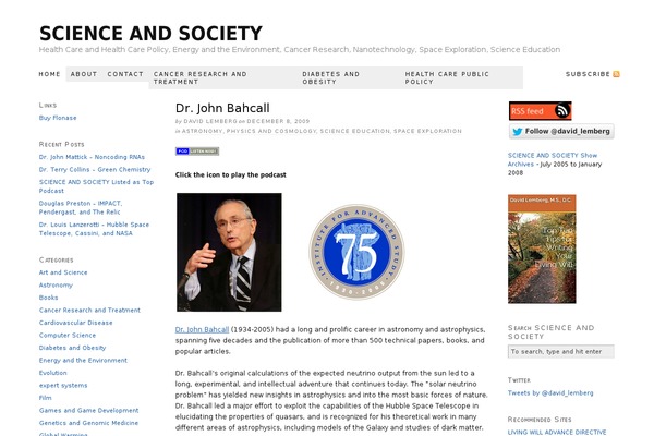 Thesis 1.6 theme site design template sample