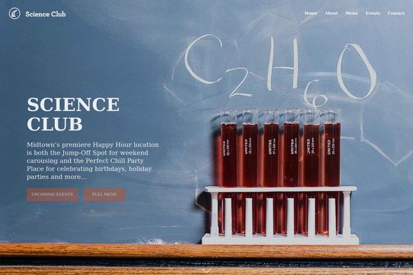Enfold theme site design template sample