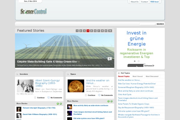 Site using AJAX Comments plugin