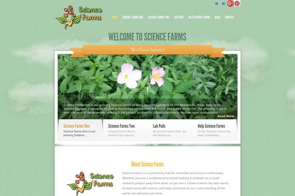 Sky theme site design template sample