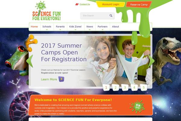 sciencefun.org site used Abt Core