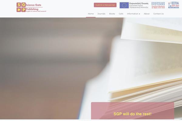 Site using Academix-core plugin
