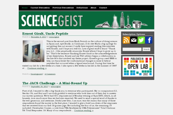 Weaver theme site design template sample