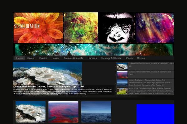 scienceheathen.com site used Custom Community