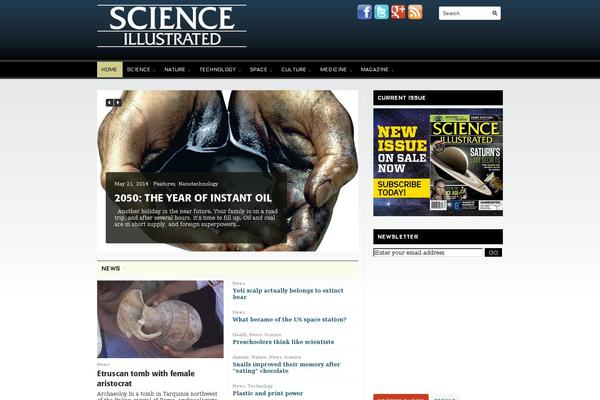 Unspoken theme site design template sample