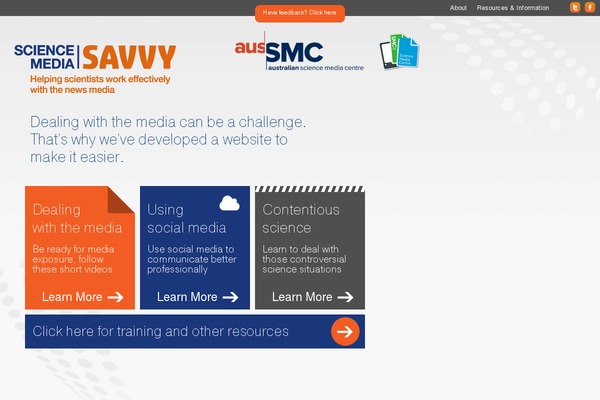 sciencemediasavvy.org site used Aussmc