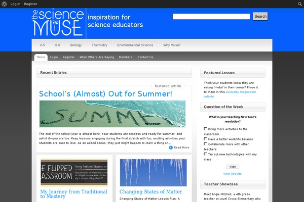 Simplism theme site design template sample