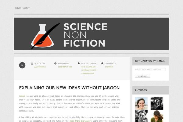 Neve theme site design template sample