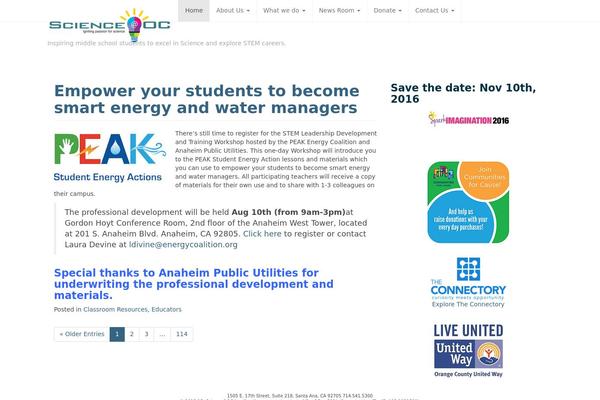 Custom Community theme site design template sample