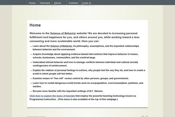 Site using Wordpress-bootstrap-css plugin