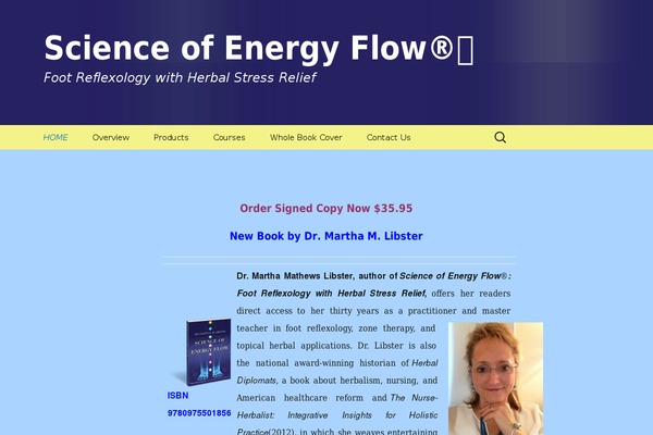 scienceofenergyflow.com site used Twenty Thirteen