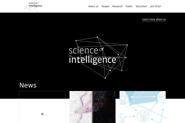 Academist theme site design template sample