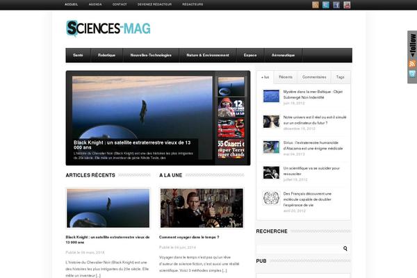sciences-mag.fr site used London Live