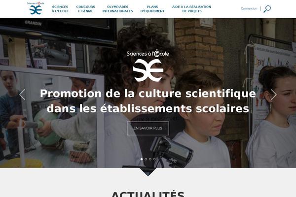 sciencesalecole.org site used Sciencesalecole