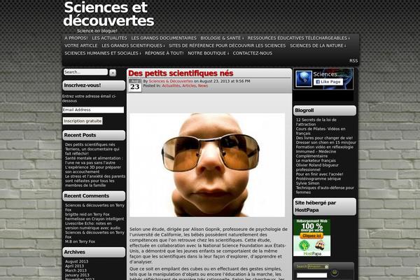 Site using Featured Page Widget plugin