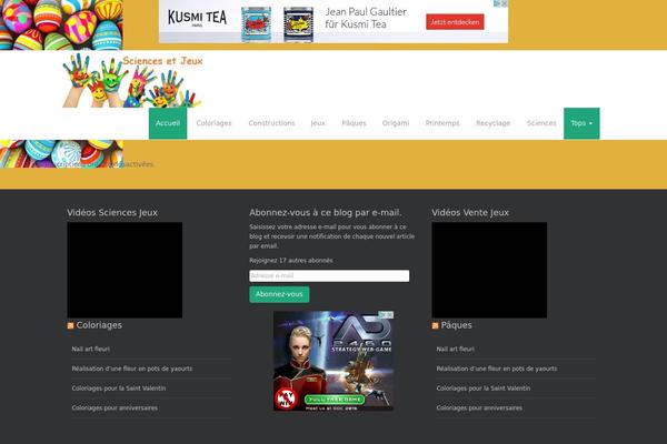 Site using Easy Image Display plugin