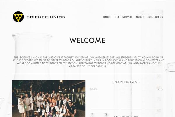 Bold Headline theme site design template sample