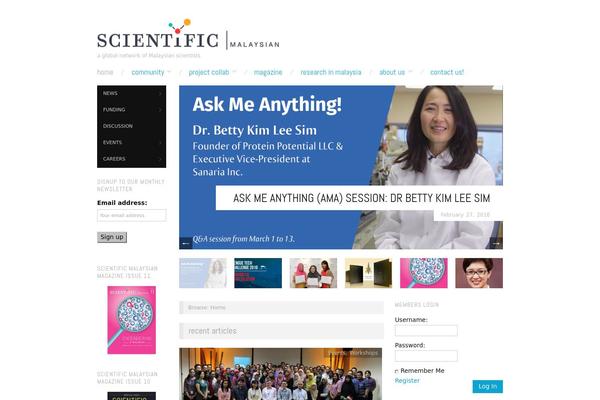 Site using Advanced-recent-posts-widget plugin