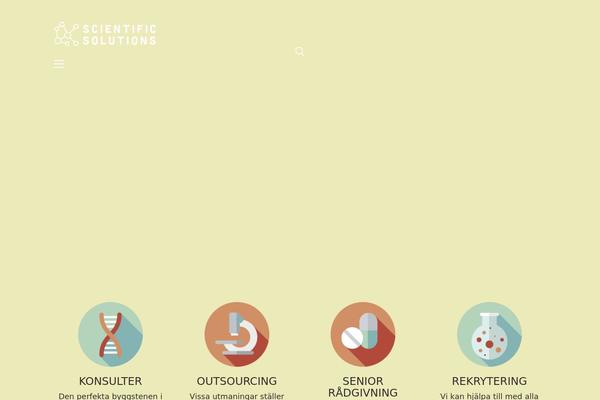 Kalium theme site design template sample