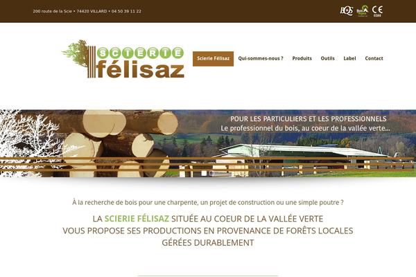 Total theme site design template sample