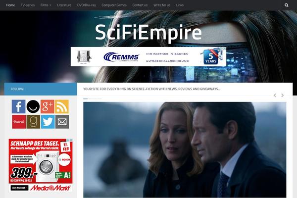 Newsever theme site design template sample