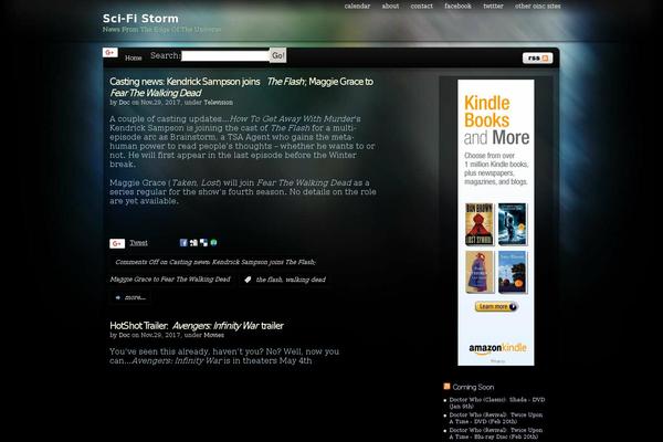 Site using Live Search Popup plugin