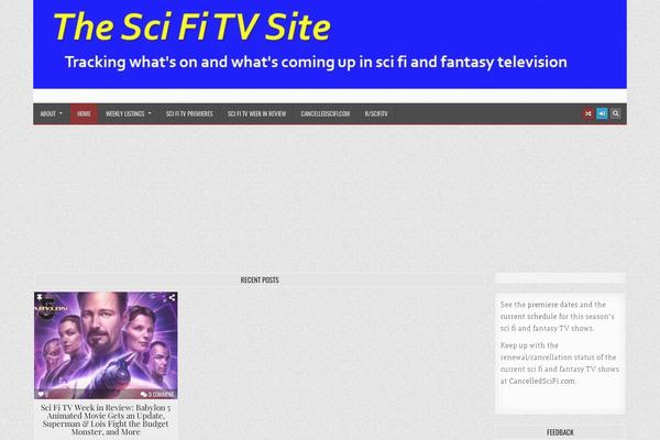 scifitvsite.com site used Gridmag-pro