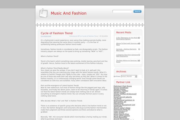 Modern Notepad theme site design template sample