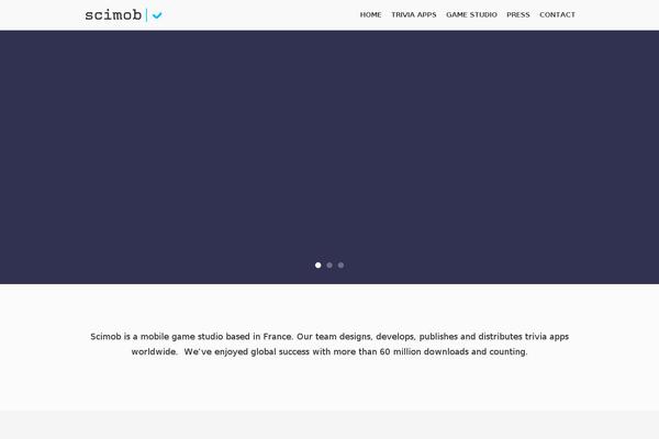 Beetle theme site design template sample