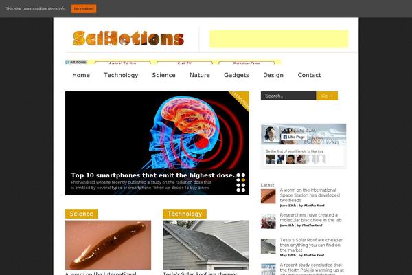 scinotions.com site used Messina-blog