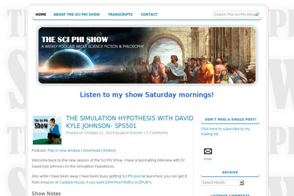 Site using Advanced Responsive Video Embedder plugin