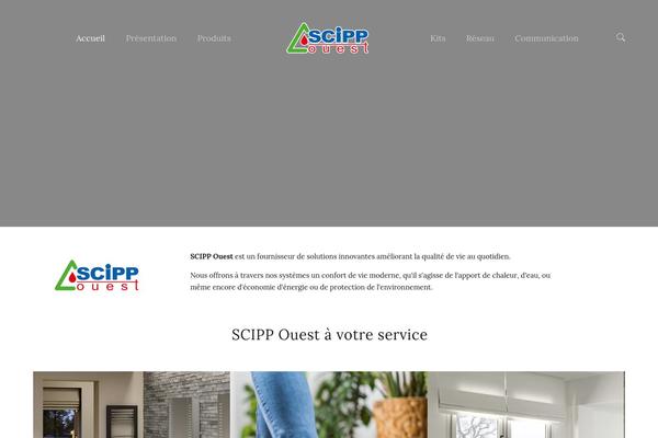 scippouest.com site used Metheme