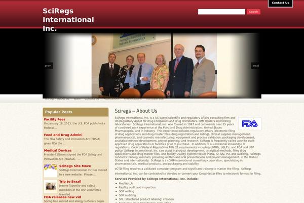 Oracle theme site design template sample