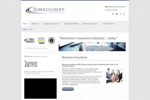 Avamys theme site design template sample
